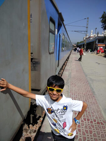 Yep, that's me trying to be cool. Probably in Chennai or somewhere.